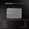 Radiator for Nissan Patrol GU Y61 1998-on 2.8L RD28 3.0L ZD30 Turbo Diesel AT/MT