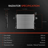 26mm Radiator for Jeep Grand Cherokee WH Commander XH 2005-2010 V8 Auto Manual