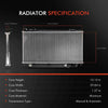 Radiator for Holden Commodore VE 2006-2012 V6 3.0L 3.6L Petrol Auto/Manual Trans