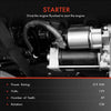 Starter Motor for Hyundai Accent LC Getz TB Sonata Y-3 Kia Rio JB Petrol 0.9kW