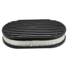 15'' x 2'' Oval Black Air Cleaner for Ford Mopar Chryler Dodge Plymouth SBC BBC