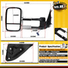 Manual Chrome Extendable Towing Mirrors for Ford Territory SX SY SZ w/ Indicator