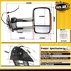Right Chrome Extendable Towing Mirror w/ Indicators for Toyota Hilux 2005-2015/6