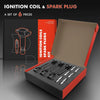 6x Ignition Coils & 6x Spark Plugs for Ford Escape BA Mazda Tribute EP MPV 3.0L