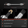 2x Rear CV Joint Axle Drive Shaft for Benz C204 S204 W204 A207 C207 E250 E320
