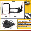 Manual Extendable Towing Mirrors  for Isuzu D-Max Holden Colorado RG 2012-2019