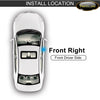 Window Regulator With Motor Front Right for Hyundai Elantra 2009-2012 Hatchback