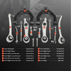 12x Front Control Arm Kit for Tesla Model S 5YJS 60 70 2012-2016 Hatch RWD Only