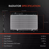 Radiator for Subaru Forester SH SH9 2008/06-2013/0