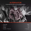 Alternator W/ 9-Groove for Toyota LandCruiser VDJ200 2007-2021 4.5L 1VD-FTV 180A