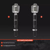 2x Inner Front Tie Rod End For Lexus LX570 Toyota LandCruiser 200 2007-2023 AWD