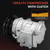 A/C Compressor w/ 1-Groove for Toyota HiAce H100 LH18 LH105 2.8L 3.0L 1989-2004