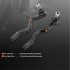 2x Outer Front Tie Rod End for BMW E36 316i 318i 320i 323i 325i M3 Z3 1990-2003