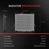 Radiator for Holden Colorado RC 2.4L 3.0L Rodeo RA Isuzu D-MAX TF 03-12 AT/MT