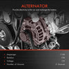 Alternator 2-Pin for Kia Grand Carnival VQ K2900 PU3 Hyundai Terracan HP 2.9L J3