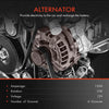 Alternator W/ 1-Pin for Ford Ecosport BK BL Fiesta WZ 2013-2021 1.0L M1JC 120A