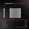 Radiator for BMW X5 E70 F15 F85 X6 E71 E72 F16 F86 2008-2019 3.0L 4.4L SUV AT MT