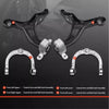 4x Upper + Lower Front Control Arm w/ Bushing for Benz W164 X164 2005-2012 SUV