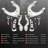 10x Front Lower Upper Control Arm Tie Rod Kit for Benz C219 W211 S211 E200 E320
