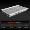 2x Cabin Air Filter for Opel MERIVA B S10 2010-2024 1.3L 1.7L 208 x 200 x 66 mm