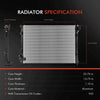Radiator for Mini Cooper R50 R52 R53 06/2001-07/200