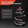 2x Rear LH & RH Coil Springs for Nissan Micra K12 Series 2007-2010 1.4L CR14DE
