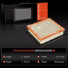 2x Engine Air Filter for Audi A1 A3 TT VW Golf Passat Polo Tiguan Skoda Octavia