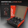 6x Ignition Coils & 6x Spark Plugs for Mazda CX-9 CX9 TB 2007-2016 3.7L CA SUV