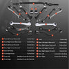 15x Front + Rear Control Arms Suspension Kit for BMW E38 740i iL 750iL 1994-2001