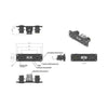 Hulk 4x4 HU7010B Triple Flush Mount Housing With 50A Plug, Accessory Power Socket & Dual USB Ports